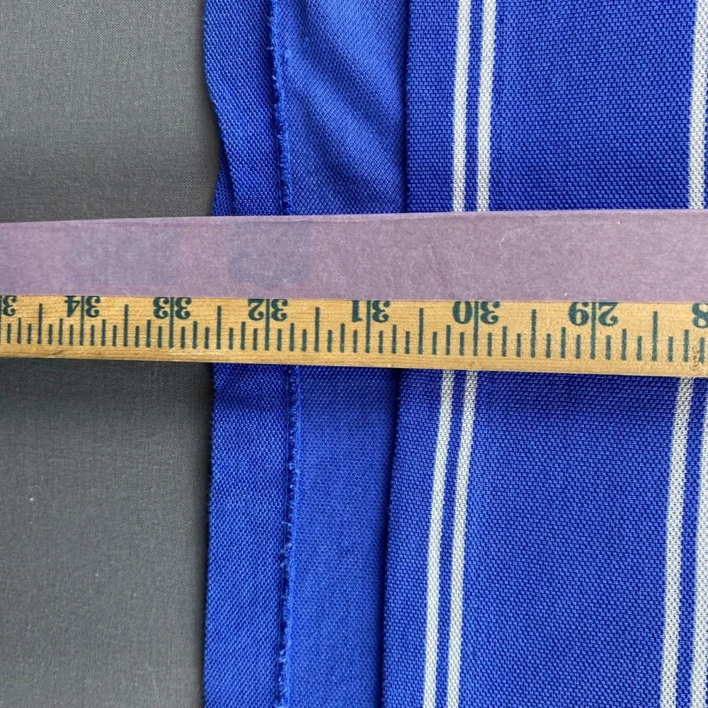 Polo Ralph Lauren Men's Blue White Striped Polo Shirt Short Sleeve‎ Size XL